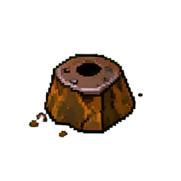 Bloco de minério de mithril bruto — sprite pixel art 256×256