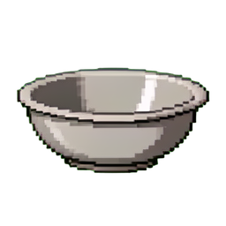 Set de bols — sprite pixel art 256×256