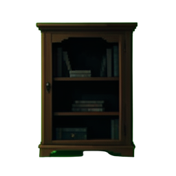 Unidad de estantes moderna — sprite pixel art 256×256