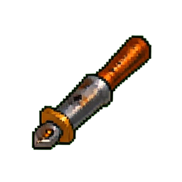 Casting de plaque — sprite pixel art 256×256