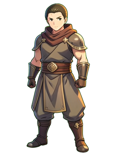 Eiserner Körper — 384×512 Pixel-Art-Sprite