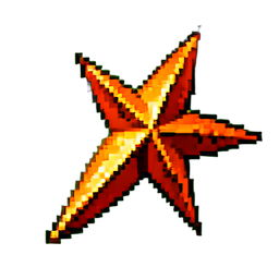 Morning Star - 256x256 pixel art sprite