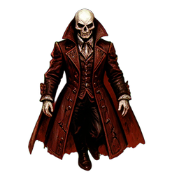 Menschlicher Butler steife Bogen — 256×256 Pixel-Art-Sprite