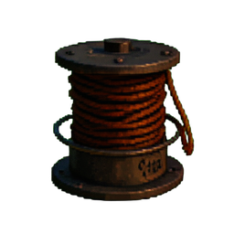 Mosquito Repellent Coil — 256×256 pixel art sprite