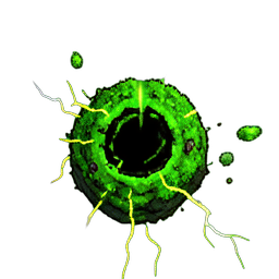 Moss Rock (VFX) - 256x256 pixel art sprite