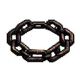 Chaînes moussueuses — sprite pixel art 256×256