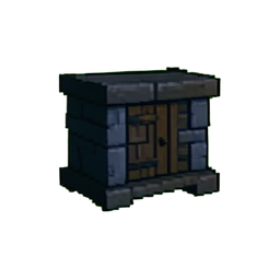Puits moussueu — sprite pixel art 256×256