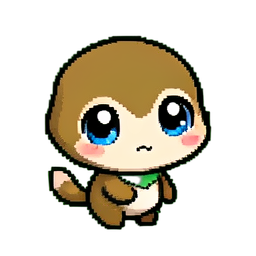 Moth Luna — 256×256 pixel art sprite
