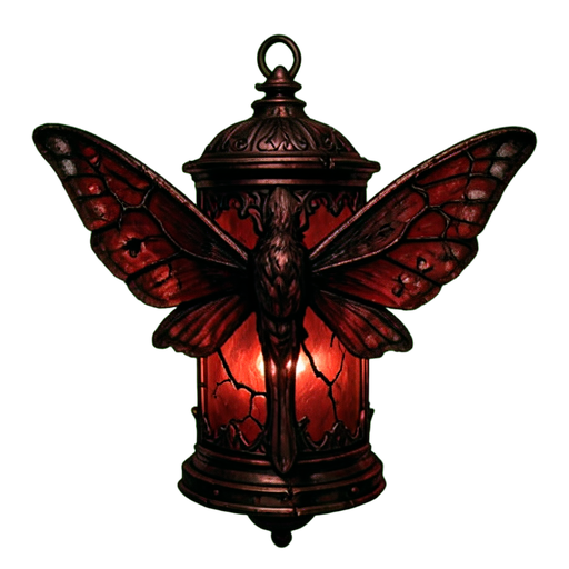 Linterna de Polillas — sprite pixel art 512×512