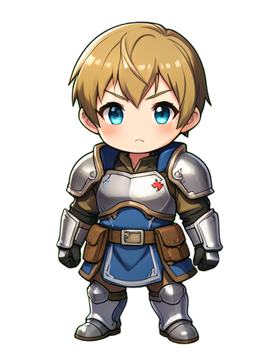 Rhinoceros Bewaffnet — 384×512 Pixel-Art-Sprite