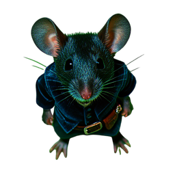 Mausdieb (Filmisch) — 256×256 Pixel-Art-Sprite