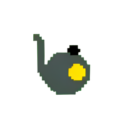 ネズミ泥棒 (低解) — 256×256 ピクセルアートスプライト