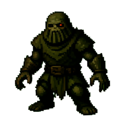 Andador de múmia — sprite pixel art 256×256