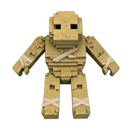 Mummy (Voxel) - 256x256 pixel art sprite