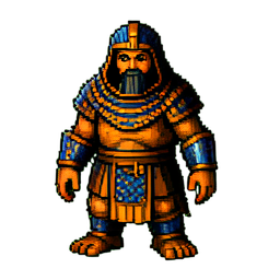 Mumie — 256×256 Pixel-Art-Sprite