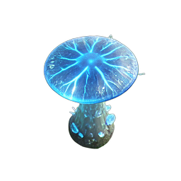 Mushroom Blue (HD-2D) - 256x256 pixel art sprite