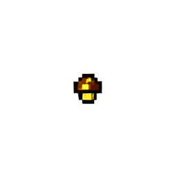 Ouro de Cogumelo (Baixa Resolução) — sprite pixel art 256×256