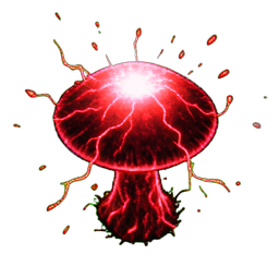 Mushroom Red (VFX) - 256x256 pixel art sprite