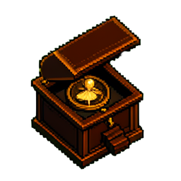 Music Box (16-Bit) - 256x256 pixel art sprite