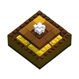 Music Box (Voxel) - 256x256 pixel art sprite