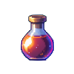 神话魔力药水 — 256×256 像素游戏素材