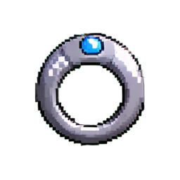 Bague de Force Mythique — sprite pixel art 256×256