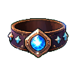 Cinto de Vitalidade Mítica — sprite pixel art 256×256