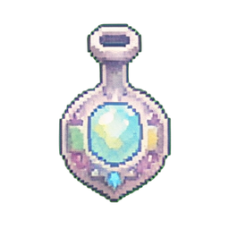 Pingente de Sabedoria Mítica — sprite pixel art 256×256