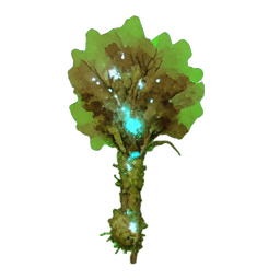 Nature Staff (Atmospheric) - 256x256 pixel art sprite
