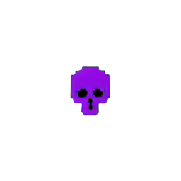 Necromante (Baja Resolución) — sprite pixel art 256×256