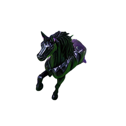 Nightmare Horse (HD-2D) - 256x256 pixel art sprite