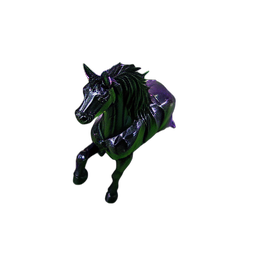 Albtraumpferd (HD-2D) — 256×256 Pixel-Art-Sprite