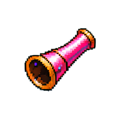 Lärmmacher-Horn — 256×256 Pixel-Art-Sprite