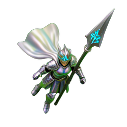 Norse Valkyrie (HD-2D) - 256x256 pixel art sprite