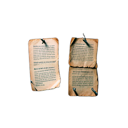 Notice Board (Cinematic) - 256x256 pixel art sprite