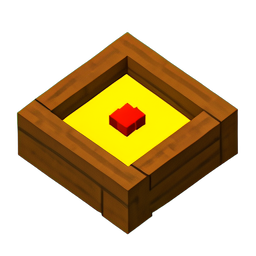 Notice Board (Voxel) - 256x256 pixel art sprite