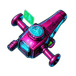 Nurse (Cyberpunk) - 256x256 pixel art sprite