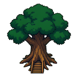 Carvalho (16-bit) — sprite pixel art 256×256