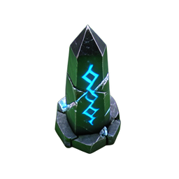 Obelisk (HD-2D) — 256×256 pixel art sprite