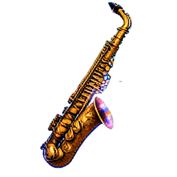 Oboe — 256×256 Pixel-Art-Sprite