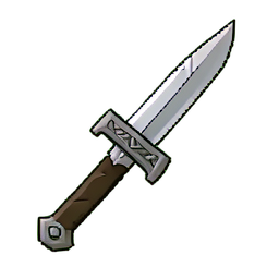 Lance d'Obsidienne — sprite pixel art 256×256