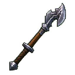 Obsidiansche Sichel — 256×256 Pixel-Art-Sprite