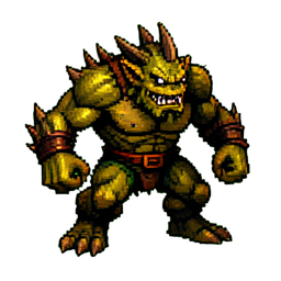 Briseur d'Ogre — sprite pixel art 256×256