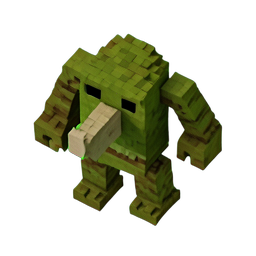 Ogre (Voxel) - 256x256 pixel art sprite