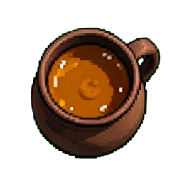 Oil Flask (16-Bit) - 256x256 pixel art sprite