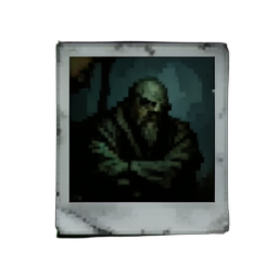 Fotografía antigua — sprite pixel art 256×256