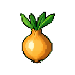 Grappe d'Oignons — sprite pixel art 256×256