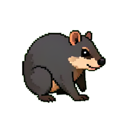 오포포사무 — 256×256 픽셀 아트 스프라이트