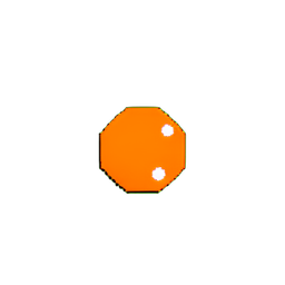 Orange (Low-Res) - 256x256 pixel art sprite