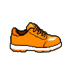 Baskets orange — sprite pixel art 256×256